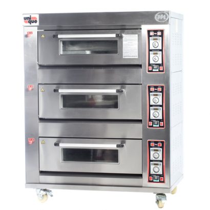 HORNO DE PISO U-HP3  UNIQUE SIN VAPOR PASTELERO PIZZERO