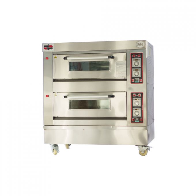 HORNO DE PISO U-HP2 UNIQUE SIN VAPOR  PASTELERO PIZZERO