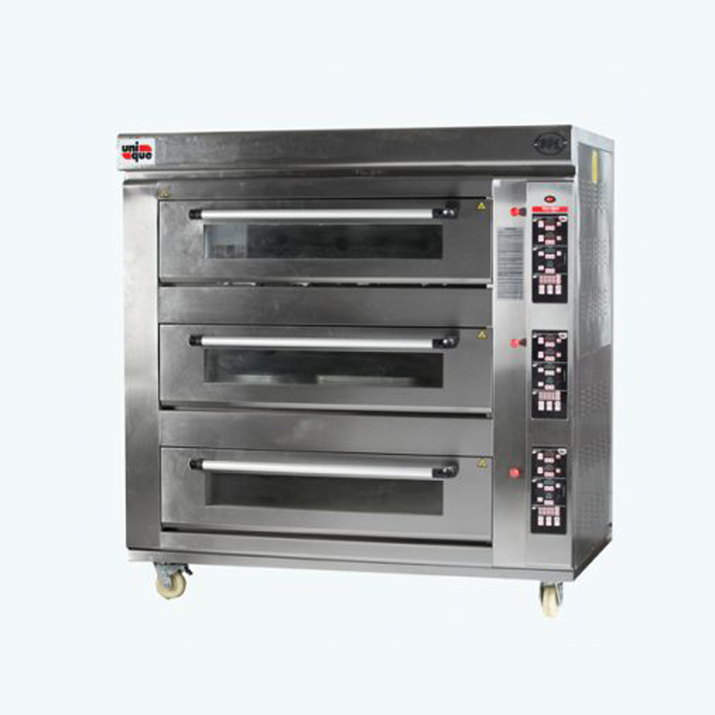 Horno de Piso U-HP12 Unique con vapor panadero pastelero pizzero