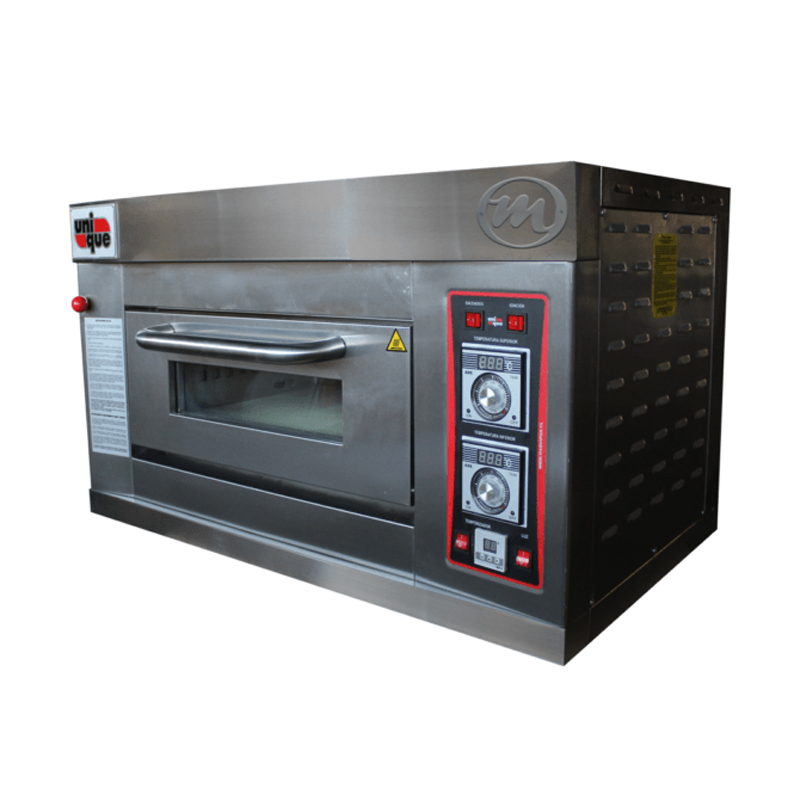 Horno de Piso U-HP 60x40 Unique sin vapor pastelero pizzero