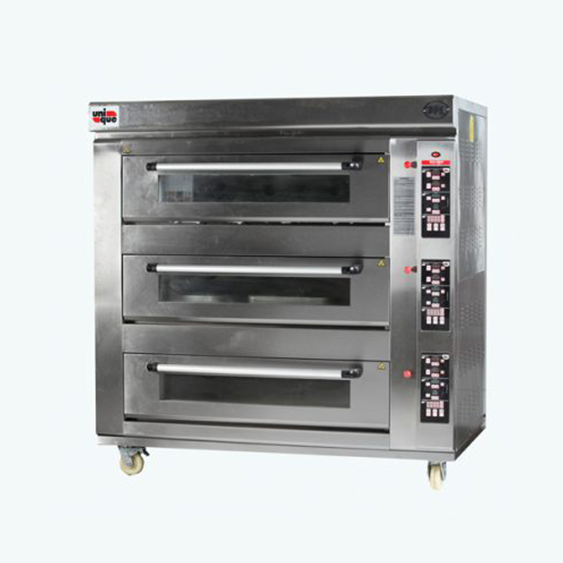 Horno de Piso U-HP9 Unique con vapor panadero pastelero pizzero